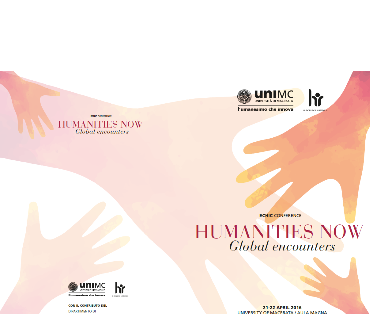 Convegno "Humanities Now: Global Encounters"